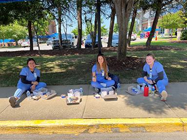 Hospital Week_Finding Some Shade